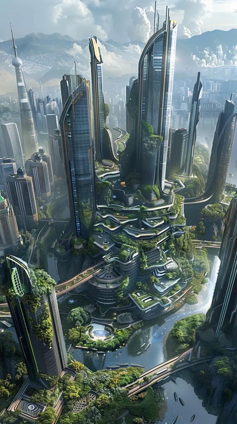 2024中国未来科技建筑 自然之翼与城市天际线的新融合